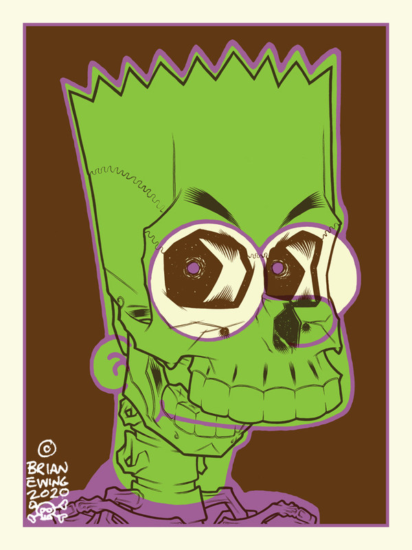 Bart: Haunted Mansion colorway A/P