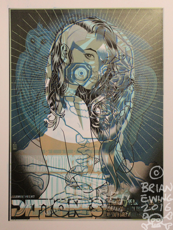 DEFTONES/PUSCIFER: TEST PRINT 2