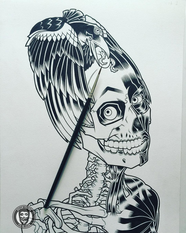 CHELSEA WOLFE: ORIGINAL ART