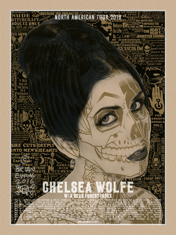 CHELSEA WOLFE: ORIGINAL ART