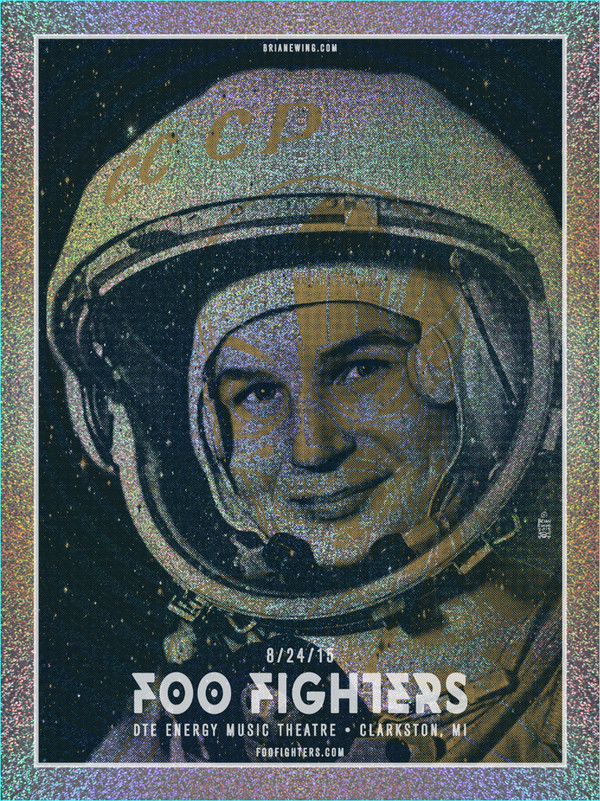 Foo Fighters: Clarkston 2015 A/P Foil Variant
