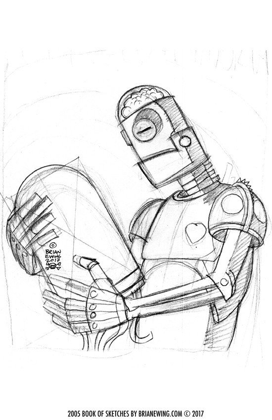 Brian Ewing 2005 Sketch Book PDF