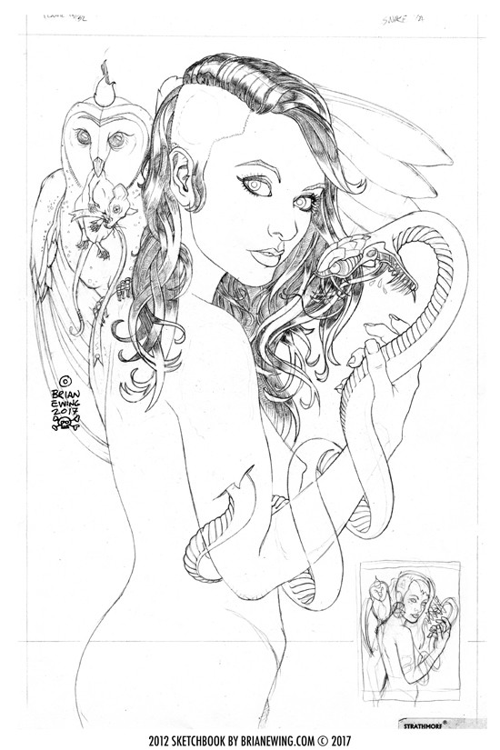 BRIAN EWING 2012 SKETCHBOOK PDF