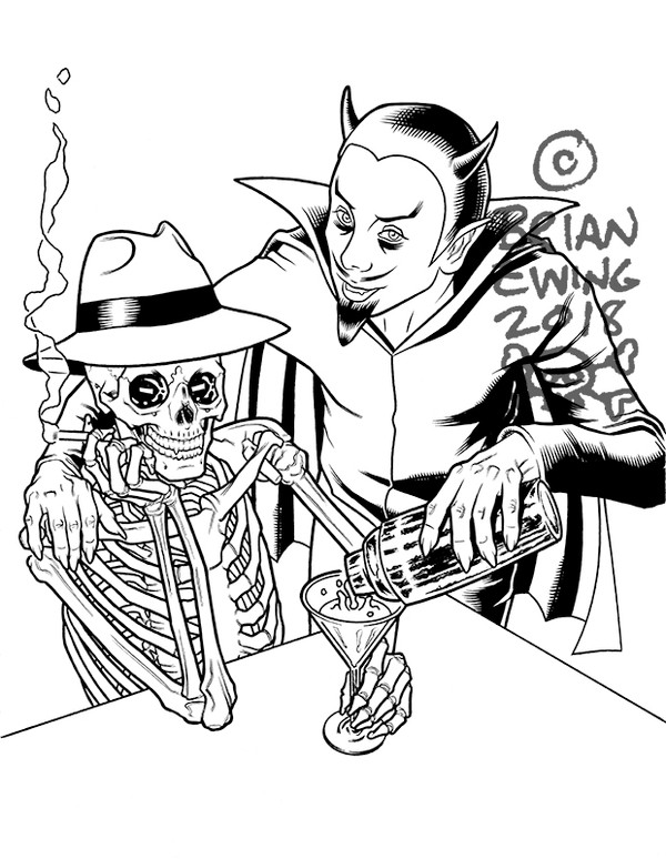 SOCIAL DISTORTION: Original Art!