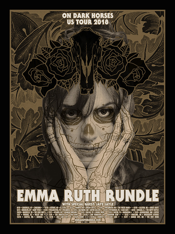 EMMA RUTH RUNDLE: tour poster