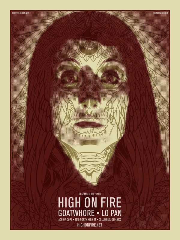 HIGH ON FIRE: Artist Proof