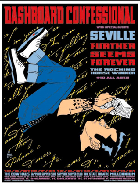 Dashboard Confessional: Artist Proof