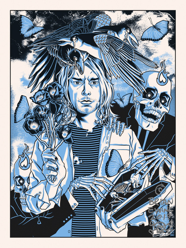 HEART SHAPED BOX: Kurt Cobain NIRVANA regular