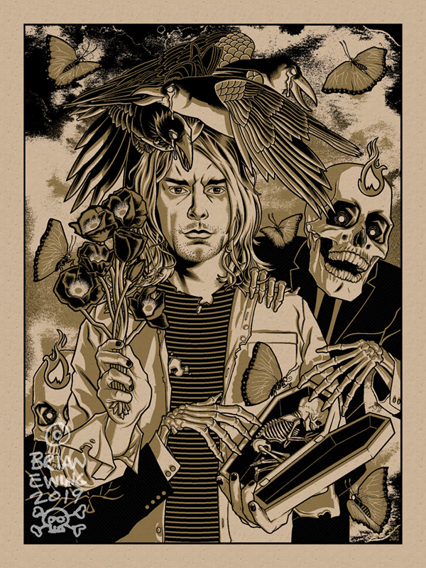 HEART SHAPED BOX: Kurt Cobain NIRVANA Territorial Variant