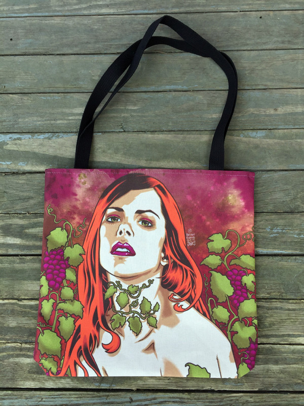 GRAPEVINES: Tote Bag