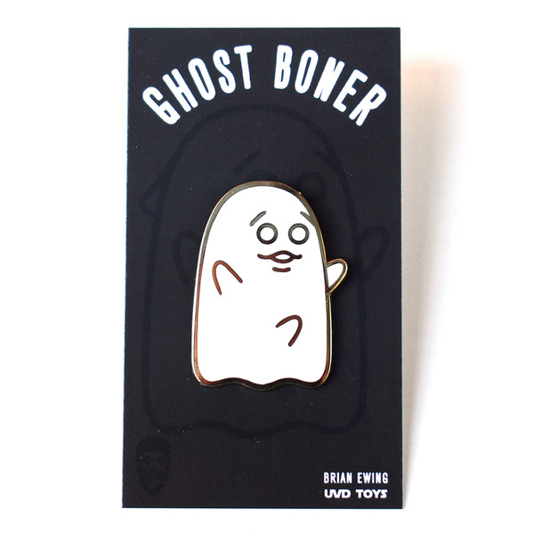 Ghost Boner: Enamel Pin