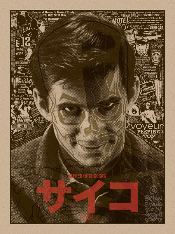 PSYCHO: Variant artist proof