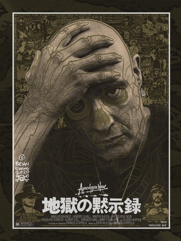 APOCALYPSE NOW: KURTZ Original Art
