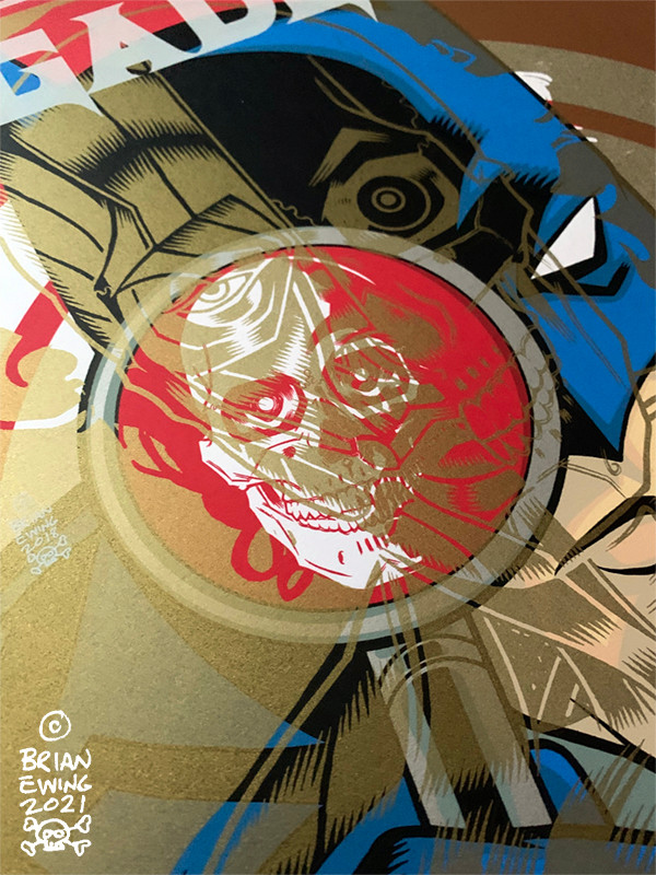 Megadeth x Batman x Silence of the Lambs test print