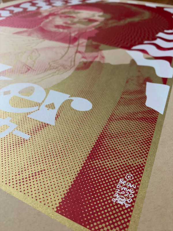 Bride of Frankenstein x Joker x Megadeth test print