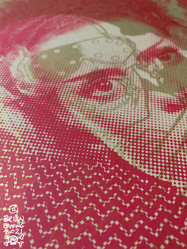 Bride of Frankenstein x Joker x Megadeth test print