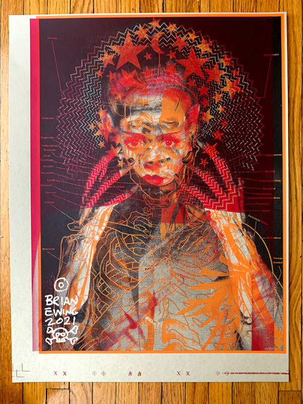 Bride and The Monster: Test print