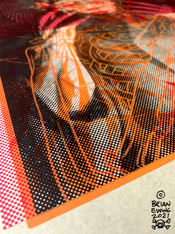 Bride and The Monster: Test print