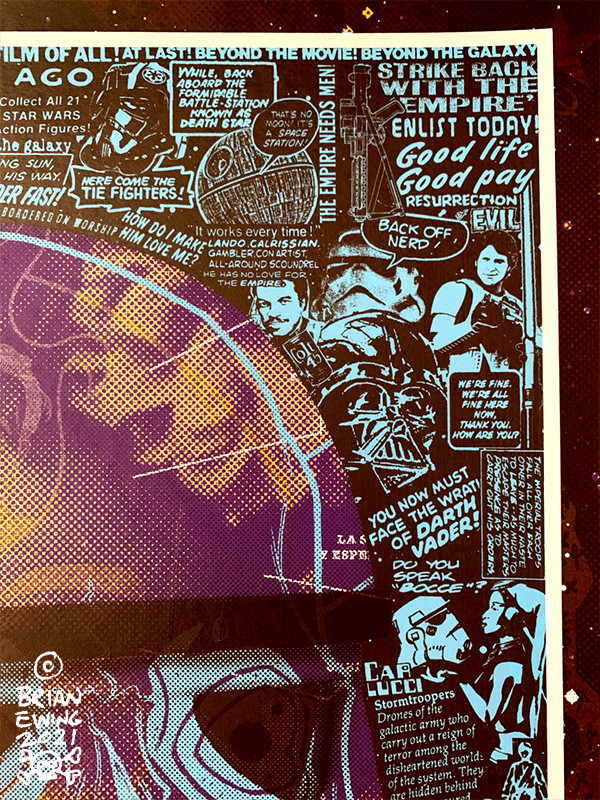 Trooper x Frida Kahlo test print