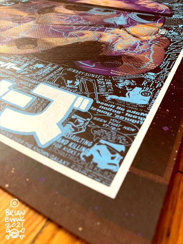 Trooper x Frida Kahlo test print