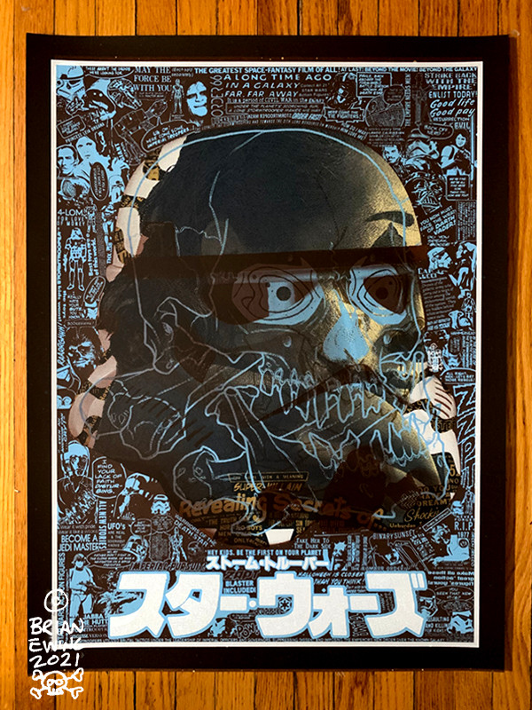 Trooper x Joker test print