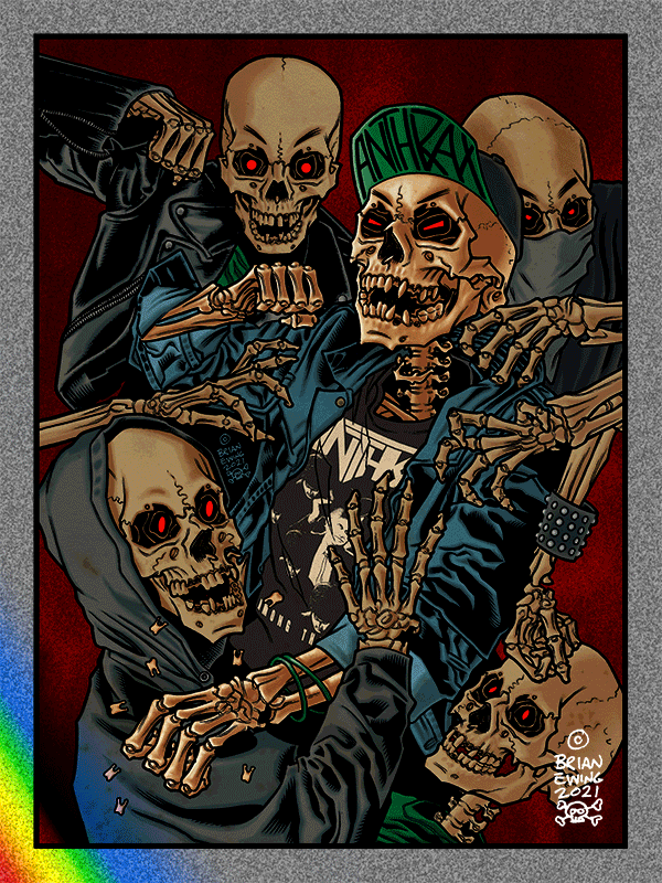 CAUGHT IN A MOSH: DOT FOIL