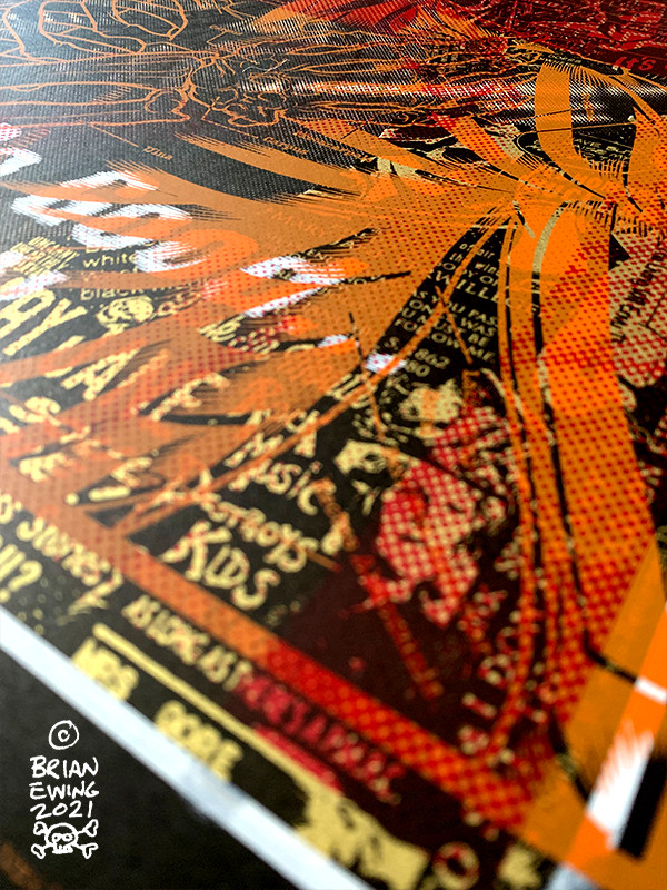 Megadeth x Bride test print