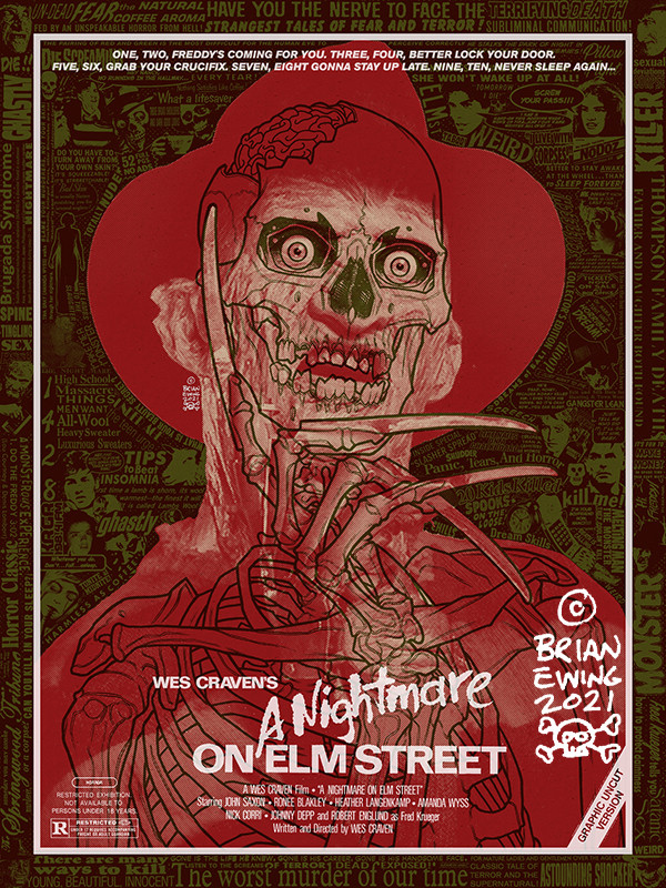 NIGHTMARE ON ELM STREET: SWEATER VARIANT REG ARTIST PROOF