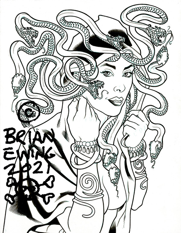 Dirty Heads: Hampton Beach 2021 ink drawing