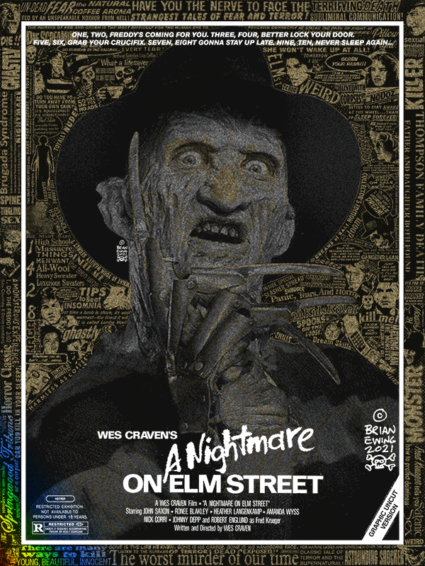 NIGHTMARE ON ELM STREET: MIDNIGHT EVIL FOIL