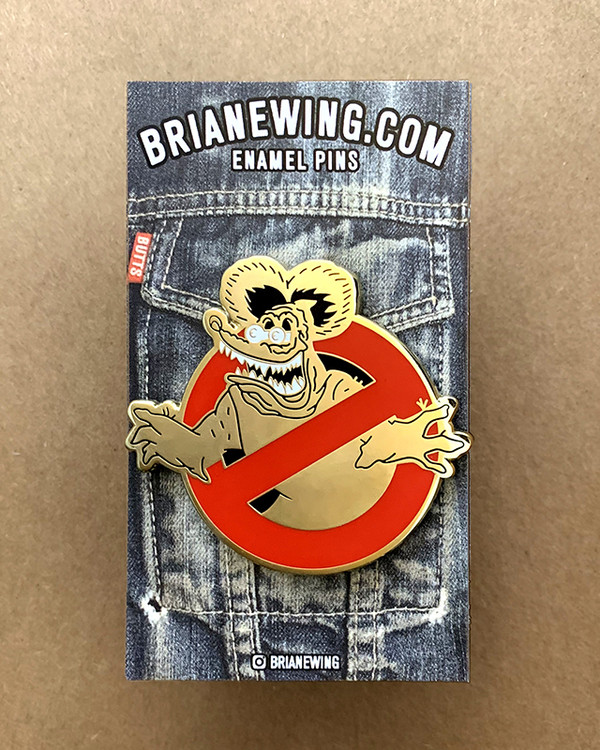 GHOSTFINK: REG ENAMEL PIN