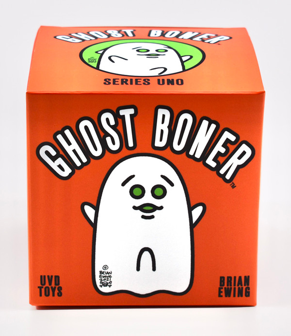 Ghost Boner: 3in vinyl toy (Glack colorway)