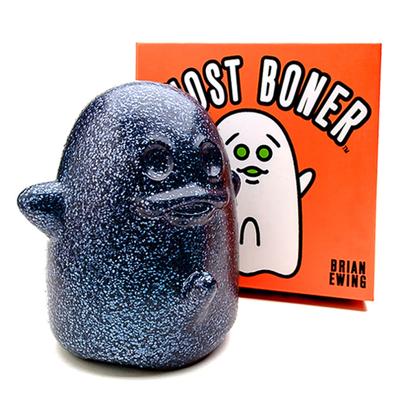 Ghost Boner: 3in vinyl toy (Glack colorway)