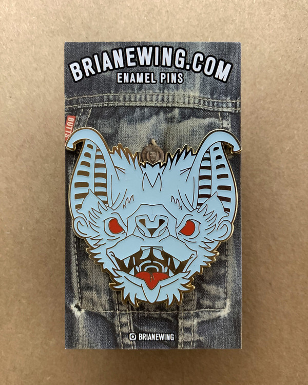 BAT: GLOW Enamel Pin