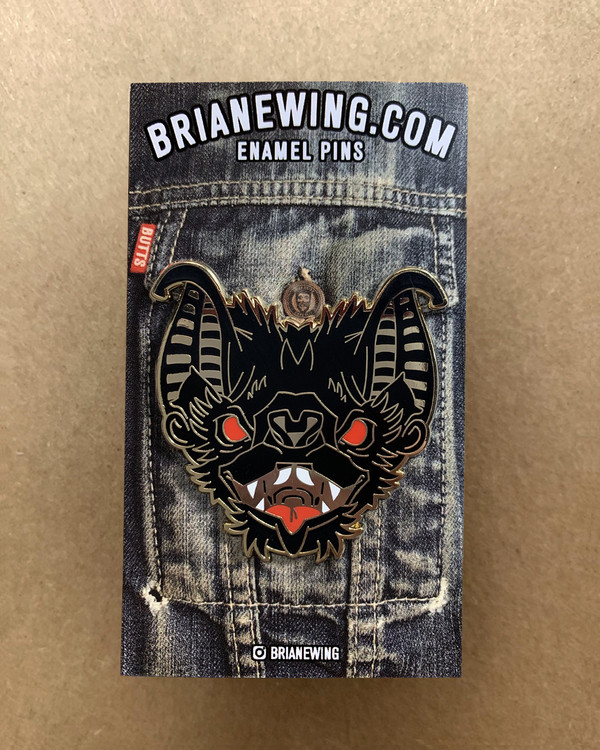 BAT: MIDNIGHT Enamel Pin