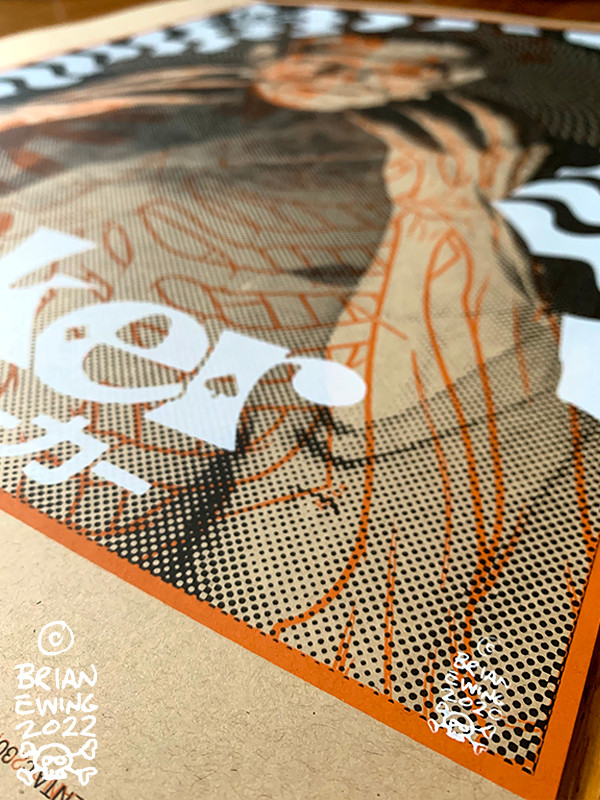 FRANKENSTEIN and JOKER 2; fiend club test print