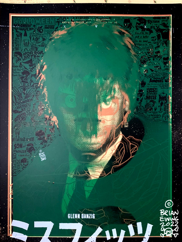 DANZIG and LOVECRAFT: fiend club test print