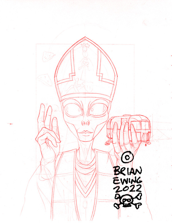 PUSCIFER: ALIEN SKETCH with BONUS