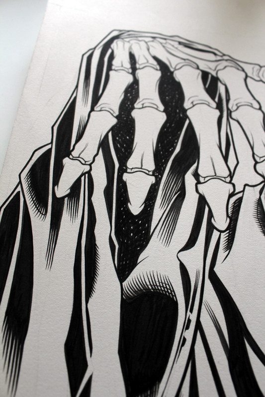 Mishka Marlo Marquise Calendar Line Art