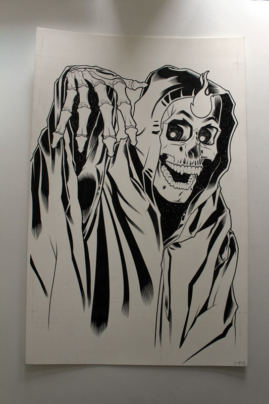 Mishka Marlo Marquise Calendar Line Art