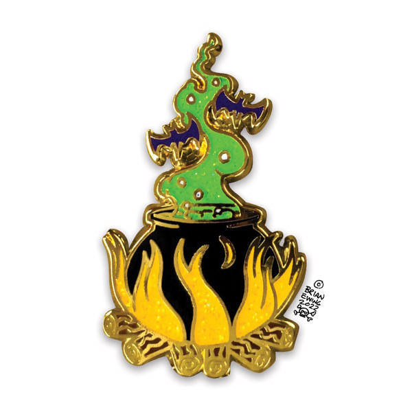 CAULDRON ENAMEL PIN