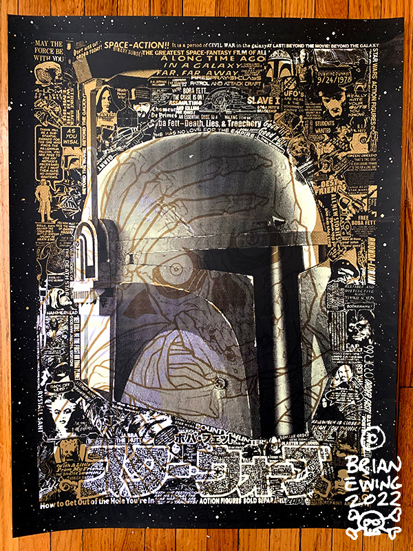 BOBA FETT APOCALYPSE NOW: fiend club test print