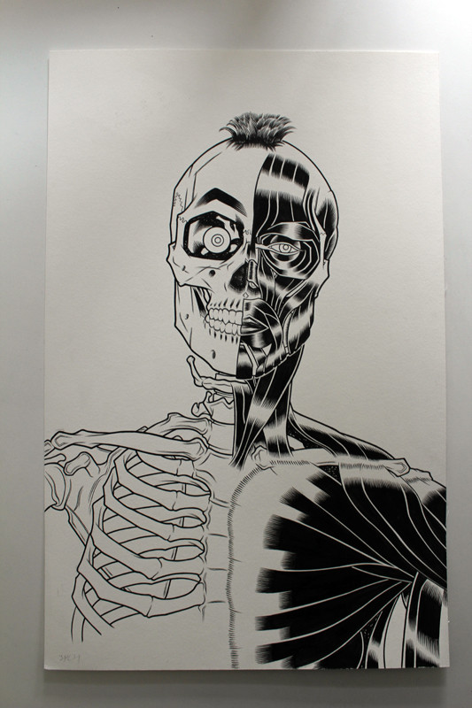 GOD'S LONELY MAN Original Art