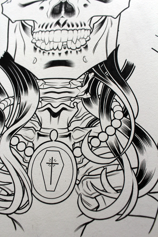 HIGH ON FIRE: Original Art