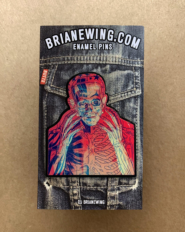 THE MONSTER: BUBBLEGUM ENAMEL PIN