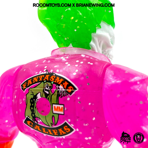 FANTASMA 3in tall PVC Blacklight Reactive Figure