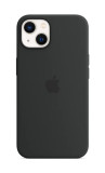 Apple iPhone 13 silicone case MagSafe Midnight