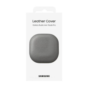Samsung Buds Leather Case Gray