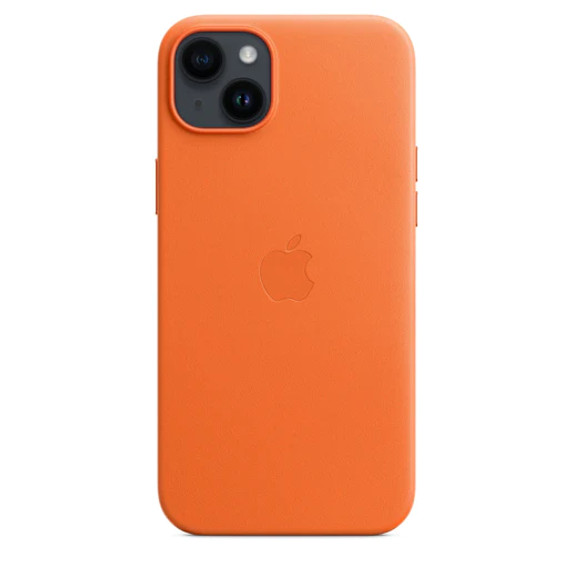 Apple iPhone 14 Plus leather case with MagSafe