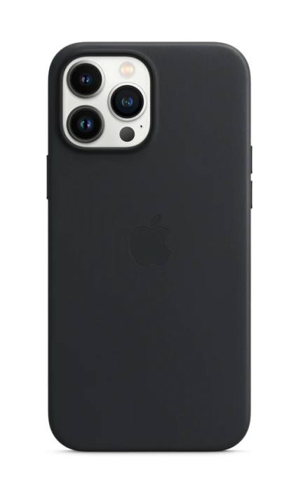 Apple iPhone 13 Pro Max Leather Case MagSafe Mdnght